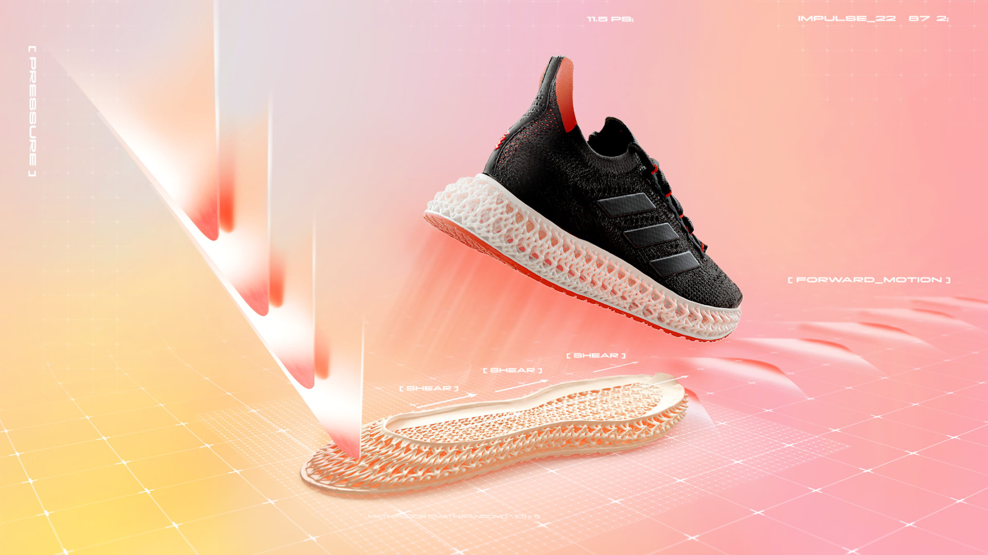Adidas 4DFWD - Merter Inci Creative digital design concept art direction