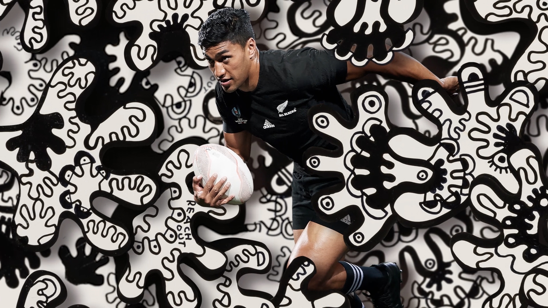 Adidas Rugby World Cup - Merter Inci Creative digital design concept art direction