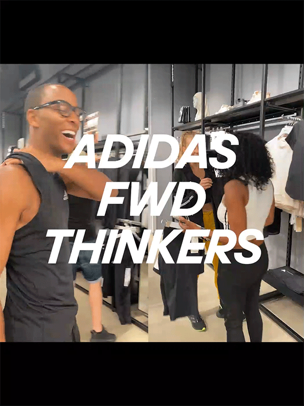 Adidas 4DFWD Thinkers - Merter Inci Creative digital design concept art direction